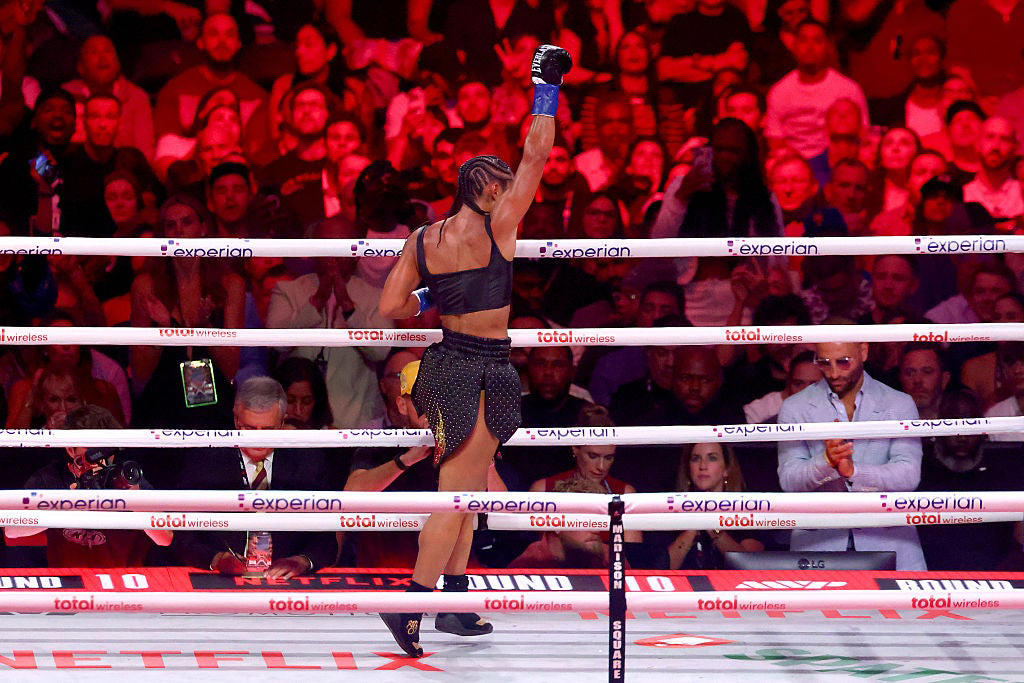 Taylor vs Serrano 3 live, Katie Taylor 'doesn't know' if she'll fight again, Amanda Serrano gives tearful speech in defeat, KATIE TAYLOR WINS BY MAJORITY DECISION!, Katie Taylor vs Amanda Serrano 3, Katie Taylor vs Amanda Serrano 3, Katie Taylor vs Amanda Serrano 3, Katie Taylor vs Amanda Serrano 3, Katie Taylor vs Amanda Serrano 3, Katie Taylor vs Amanda Serrano 3, Katie Taylor vs Amanda Serrano 3, Katie Taylor vs Amanda Serrano 3, Katie Taylor vs Amanda Serrano 3, Katie Taylor vs Amanda Serrano 3, Katie Taylor vs Amanda Serrano 3, Katie Taylor next..., Amanda Serrano makes her ringwalk, Time for the national anthems...., Madison Square Garden is BOUNCING!, Katie Taylor takes aim at ‘whining’ Amanda Serrano ahead of trilogy clash, TIME FOR THE TRILOGY!, Taylor vs Serrano 3 live: Alycia Baumgardner vs Jennifer Miranda, Taylor vs Serrano 3 live: Alycia Baumgardner vs Jennifer Miranda, Taylor vs Serrano 3 live: Alycia Baumgardner vs Jennifer Miranda, Taylor vs Serrano 3 live: Alycia Baumgardner vs Jennifer Miranda, Taylor vs Serrano 3 live: Alycia Baumgardner vs Jennifer Miranda, Taylor vs Serrano 3 live: Alycia Baumgardner vs Jennifer Miranda, Taylor vs Serrano 3 live: Alycia Baumgardner vs Jennifer Miranda, Taylor vs Serrano 3 live: Alycia Baumgardner vs Jennifer Miranda, Co-main event time!, Carnival atmosphere inside Madison Square Garden, Countdown to Taylor vs Serrano 3, Taylor vs Serrano 3 live: What a moment for Shadasia Green, Taylor vs Serrano 3 live: Savannah Marshall fumes at the scorecards, Taylor vs Serrano 3 live: Savannah Marshall vs Shadasia Green, Taylor vs Serrano 3 live: Savannah Marshall vs Shadasia Green, Taylor vs Serrano 3 live: Savannah Marshall vs Shadasia Green, Taylor vs Serrano 3 live: Savannah Marshall vs Shadasia Green, Taylor vs Serrano 3 live: Savannah Marshall vs Shadasia Green, Taylor vs Serrano 3 live: Savannah Marshall vs Shadasia Green, Taylor vs Serrano 3 live: Savannah Marshall vs Shadasia Green, Taylor vs Serrano 3 live: Savannah Marshall vs Shadasia Green, Next up: Savannah Marshall vs Shadasia Green, Your main eventers have arrived!, Taylor vs Serrano 3 live: Ellie Scotney dedicates victory to late friend, Taylor vs Serrano 3 live: Ellie Scotney vs Yamileth Mercado, Taylor vs Serrano 3 live: Ellie Scotney vs Yamileth Mercado, Taylor vs Serrano 3 live: Ellie Scotney vs Yamileth Mercado, Taylor vs Serrano 3 live: Ellie Scotney vs Yamileth Mercado, Taylor vs Serrano 3 live: Ellie Scotney vs Yamileth Mercado, Taylor vs Serrano 3 live: Ellie Scotney vs Yamileth Mercado, Taylor vs Serrano 3 live: Ellie Scotney vs Yamileth Mercado, Taylor vs Serrano 3 live: Ellie Scotney vs Yamileth Mercado, Records are being broken!, No stage more fitting than The Garden, Taylor vs Serrano 3 main card in full, Cherneka Johnson makes Aussie history, Taylor takes aim at ‘whining’ Serrano ahead of trilogy clash, Results from the prelims, Main card on the way!, Taylor vs Serrano 3 undercard in full, How to watch Taylor vs Serrano 3 tonight – is it free on Netflix?, What time does Taylor vs Serrano 3 start tonight?, Welcome to our live coverage of Taylor vs Serrano 3!