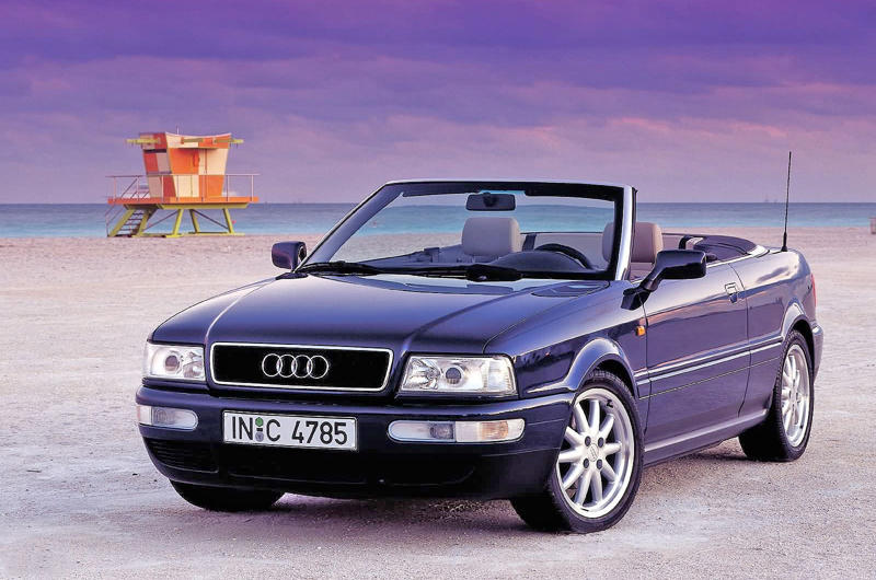 From the tail-end of 1964 to Christmas 2004 were Audi’s glory days., Audi Super 90 (1966), Audi 100 (1968), Audi 100 Coupé S (1969), Audi 50 (1974), Audi 80 GTE (1975), Audi 100 Avant (1976), Audi 200 Turbo (1979), Audi Quattro (1980), Audi Pininfarina Quartz (1981), Audi 100 (1982), Audi Sport Quattro (1984), Audi 80 (1986), Audi 200 Avant (1989), Audi Cabriolet (1991), Audi V8 (1991), Audi RS2 (1994), Audi A8 (1994), Audi A3 (1996), Audi TT (1998), Audi Steppenwolf (2000), Audi A2 (1999), Audi Allroad Quattro (2000), Audi RS 6 (2002), Audi Le Mans Quattro (2003), Audi Q7 V12 (2004)