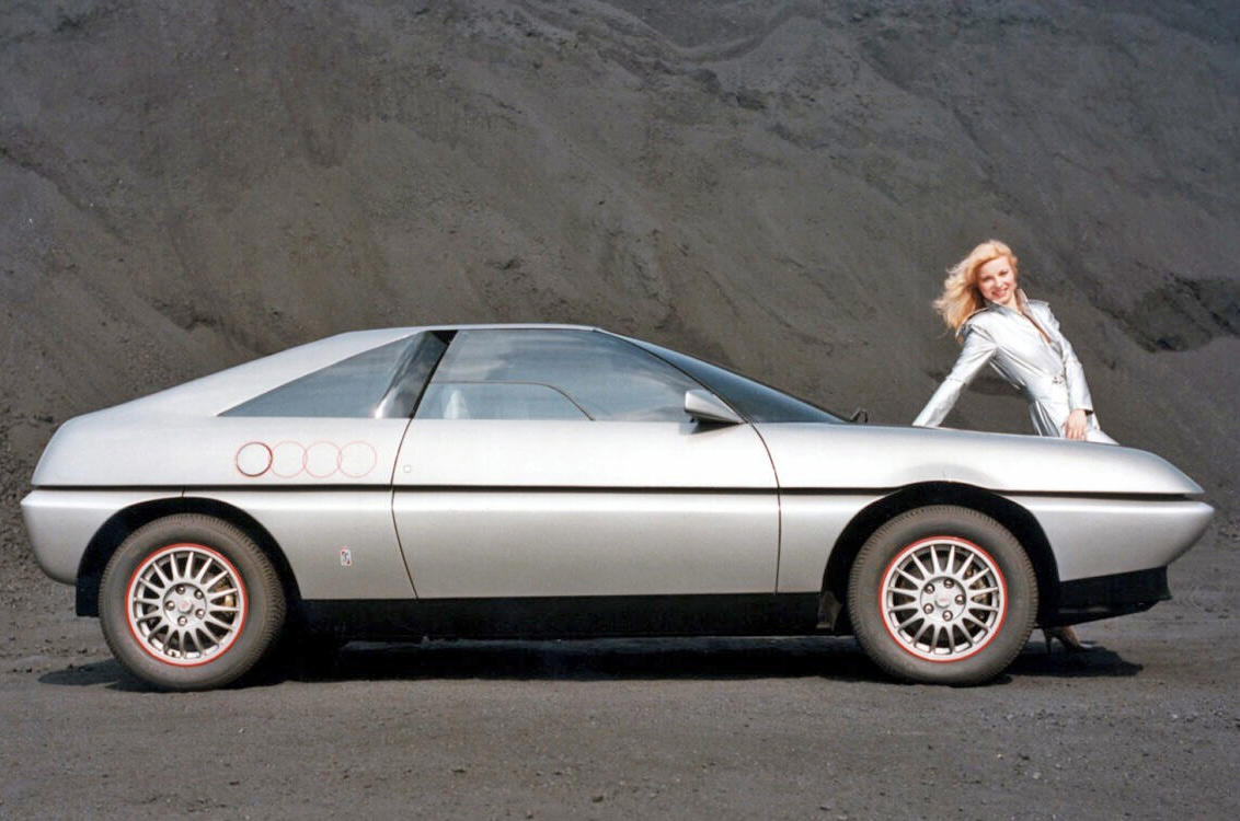 From the tail-end of 1964 to Christmas 2004 were Audi’s glory days., Audi Super 90 (1966), Audi 100 (1968), Audi 100 Coupé S (1969), Audi 50 (1974), Audi 80 GTE (1975), Audi 100 Avant (1976), Audi 200 Turbo (1979), Audi Quattro (1980), Audi Pininfarina Quartz (1981), Audi 100 (1982), Audi Sport Quattro (1984), Audi 80 (1986), Audi 200 Avant (1989), Audi Cabriolet (1991), Audi V8 (1991), Audi RS2 (1994), Audi A8 (1994), Audi A3 (1996), Audi TT (1998), Audi Steppenwolf (2000), Audi A2 (1999), Audi Allroad Quattro (2000), Audi RS 6 (2002), Audi Le Mans Quattro (2003), Audi Q7 V12 (2004)