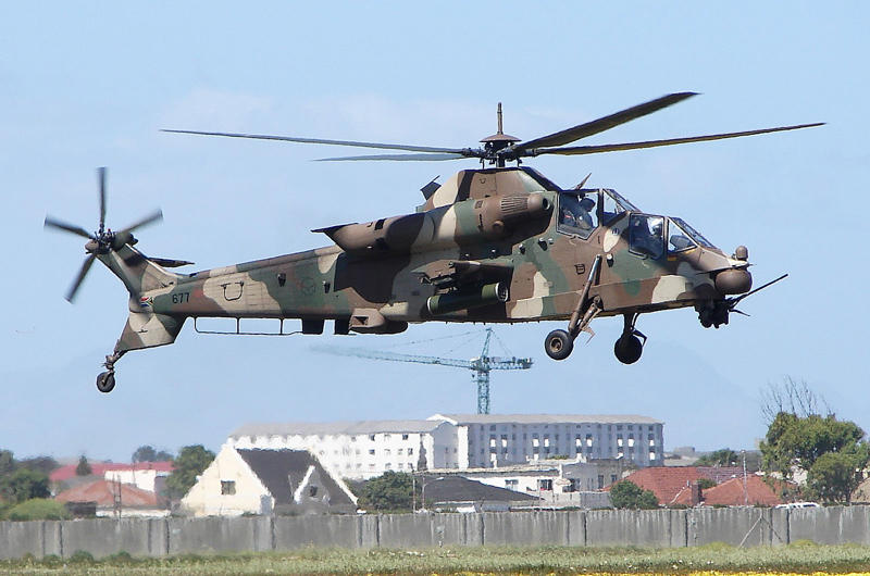 10: Eurocopter Tiger, 9: HAL Prachand, 8: Denel Rooivalk, 7: Agusta A129 Mangusta, 6: Chinese Aircraft Industries Group (CAIC) Z-10, 5: Kamov Ka-50/52 (NATO codename ‘Hokum’), 5: Kamov Ka-50/52, 4: Mil Mi-24/25/35 (NATO codename ‘Hind’), 3: Mil Mi-28 ‘Havoc’, 2: Bell AH-1Z Viper, 1: AH-64 Apache