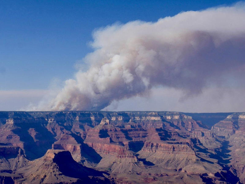 When was the Grand Canyon Lodge built?, How many structures have been lost in the Grand Canyon wildfires?, Have there been any injuries or deaths associated with the wildfires?, Are any parts of the Grand Canyon closed to visitors?, What is the status of the Grand Canyon wildfires?