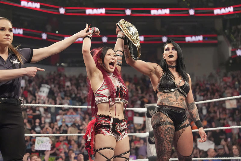 Watch: WWE Evolution post show , Women's World Championship match: Iyo Sky (c) vs. Rhea Ripley, Naomi cashes in Money in the Bank briefcase, Battle royal for championship match at Clash in Paris, WWE Women's Championship match: Tiffany Stratton (c) vs. Trish Stratus, NXT Women's Championship match: Jacy Jane (c) vs. Jordynne Grace, Stephanie McMahon kicks off show, When is Evolution 2025?, Evolution 2025 start time, Where is Evolution 2025?, How to watch Evolution 2025, How to watch Evolution 2025 preshow, Evolution 2025 match card, Intercontinental Championship match to kick off show, Who is in Evolution battle royal?, WWE Evolution predictions, Charlotte Flair is having fun in new role, WWE brings back Evolution, NXT Great American Bash results, Saturday Night’s Main Event results, Seth Rollins injury update