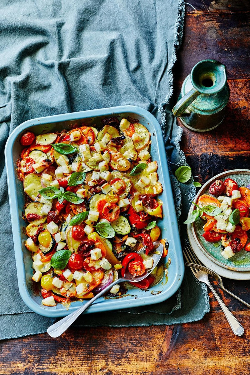 100 healthy dinner recipes your family will love, Eggplant pillows (Cuscini di melanzane) , Ginger fish stir fry , Grilled salmon and cos salad , Kale falafel salad with toasted pine nuts and hummus