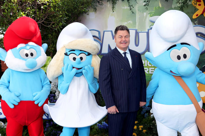 Los Angeles Premiere Of Paramount Pictures “Smurfs”