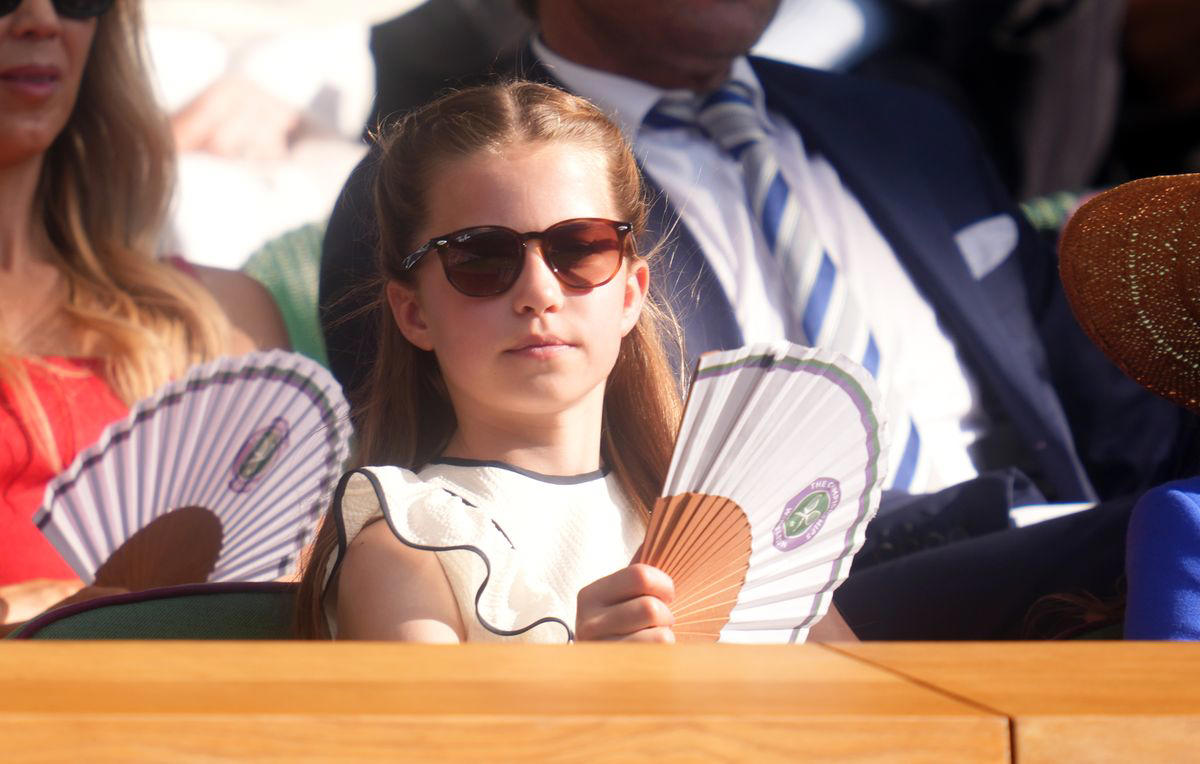 Prince William, Princess Kate, Prince George, and Princess Charlotte, Princess Kate and Princess Charlotte, Princess Kate Presenting the Gentlemen’s Singles Trophy, Prince William and Prince George, Princess Charlotte, Prince George and Princess Charlotte, Princess Kate, Queen Camilla, Princess Beatrice of York and Sarah Ferguson, Duchess of York, Princess Beatrice, Sarah Ferguson, Duchess of York, Sophie, Duchess of Edinburgh