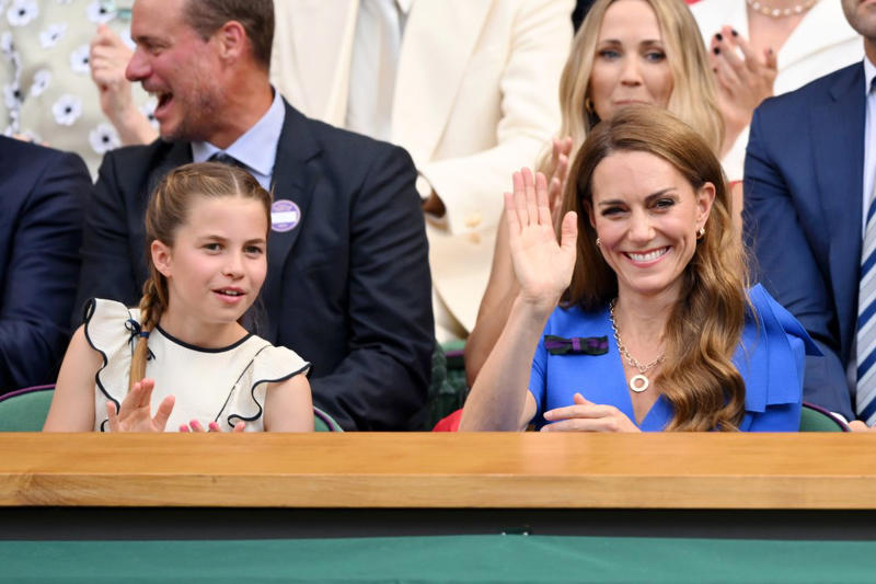 Prince William, Princess Kate, Prince George, and Princess Charlotte, Princess Kate and Princess Charlotte, Princess Kate Presenting the Gentlemen’s Singles Trophy, Prince William and Prince George, Princess Charlotte, Prince George and Princess Charlotte, Princess Kate, Queen Camilla, Princess Beatrice of York and Sarah Ferguson, Duchess of York, Princess Beatrice, Sarah Ferguson, Duchess of York, Sophie, Duchess of Edinburgh