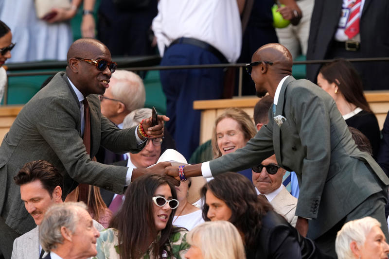 Kate Middleton, Adam Peaty and Holly Ramsay, Stanley Tucci and Joan Tropiano, Christiane Amanpour and Laura Bailey, Sir Mohamed Farah, Greta Gerwig and Noah Baumbach, Kemi Badenoch and Hamish Badenoch, Sam Mendes and Alison Balsom, Billie Jean King and Ilana Kloss, Lisa Nandy