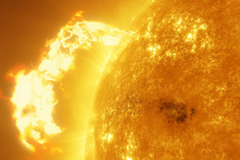 The largest solar storm on record The Sun's central role in Earth's stability, A sudden flare, The largest solar storm on record, Canary Islands offers the best view, Advanced instruments, Source of life, The chances of a geomagnetic storm, Protective measures, Shielding satellites, Dependence on technology, No risk of extinction, Risks for astronauts