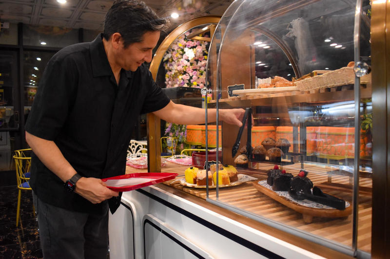 A business run on family tradition , City of Flowers: A backdrop of Përmet-inspired floral décor, The invention of Dubai pistachio cream tiramisu, Hungry at night?, Mother. Immigrant. Baker. Creator.