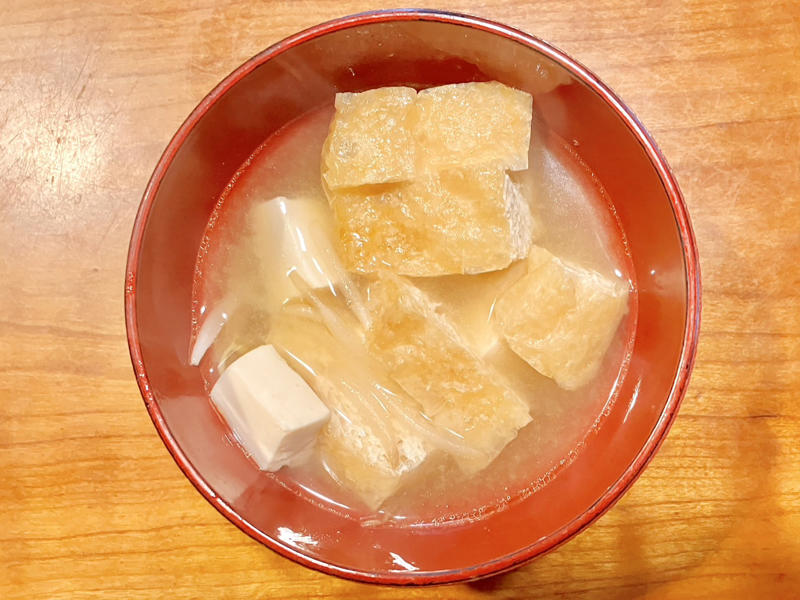 ・1つめ　味噌汁, ・2つめ　ハムカツ風, ・3つめ　いなり寿司, ・汎用性が高すぎた