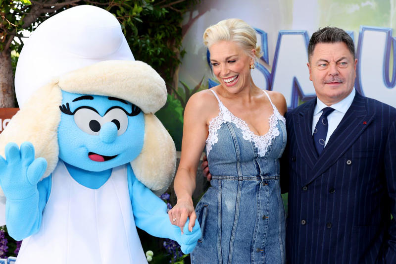 Los Angeles Premiere Of Paramount Pictures “Smurfs”