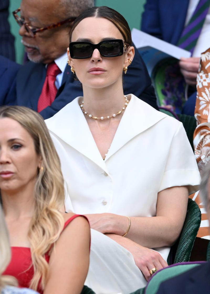 2) Jodie Comer in Strathberry, 3) Naomi Ackie in Toteme, 4) Marisa Abela in Strathberry, 5) Keira Knightley in Chanel, 6) Nicole Kidman in Brunello Cucinelli, 7) Sienna Miller in Ralph Lauren, 8) The Princess of Wales in Self-Portrait, 9) Joey King in Ralph Lauren, 10) Leslie Mann in Dior, 11) Jenna Coleman in Miu Miu, 12) Lucy Boynton in Chanel, 13) Monica Barbaro and Andrew Garfield, 14) Sienna Miller in Alessandra Rich, 15) Priyanka Chopra in Ralph Lauren, 16) Olivia Dean in Aym Studios, 17) Cate Blanchett in Giorgio Armani, 18) Maude Apatow in Ralph Lauren, 19) Olivia Rodrigo in vintage Ralph Lauren, 20) Lily Collins in Stella Jean, 21) Ellie Bamber in Maison Margiela, 22) Olivia Cooke in Ralph Lauren