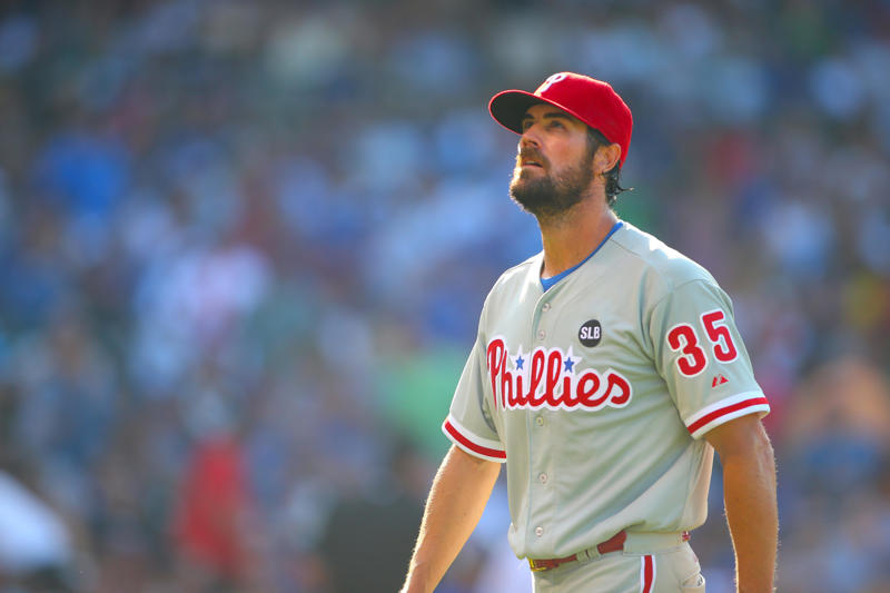 First base: Ryan Howard, Second base: Chase Utley, Shortstop: Jimmy Rollins, Third base: Scott Rolen, Left field: Pat Burrell, Center field: Shane Victorino, Right field: Bobby Abreu, Catcher: J.T. Realmuto, Utility: Bryce Harper, Designated hitter: Kyle Schwarber, Left-handed starting pitcher: Cole Hamels, Right-handed starting pitcher: Roy Halladay, Relief pitcher: Brad Lidge, Manager: Charlie Manuel