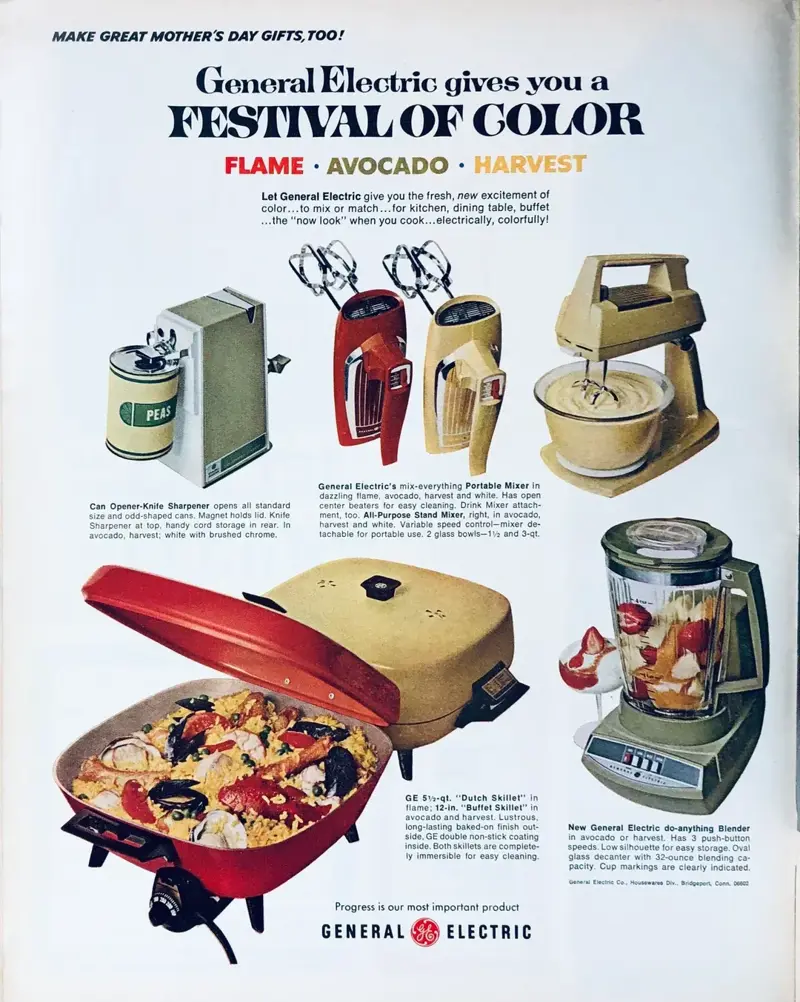 1. Carnation Instant Breakfast, 2. Paul Mall Gold 100's, 3. Stuckey’s, 4. Holiday Inn, 6. Mcdonald's, 7. Miller Beer, 8. KitchenAid, 9. Kellogg’s Pop-Tarts, 10. Hunt's Manwich Sandwich Sauce, 11. Coca-Cola, 12. h.i.s. Menswear, 13. Jell-O, 14. Bullwinkle Watch, 15. Mountain Dew, 16. Tampax, 17. Silva Thins, 18. Canada Dry, 19. Farrell's Ice Cream Parlour, 20. Schwinn Bicycle, 21. Rambler by American Motors, 22. Master Charge, 23. Cadillac, 24. Kohler, 25. Honeywell Kitchen Computer, 26. Piggly Wiggly, 27. Moon Wagon, 28. Tootsie Rolls, 29. Dixie Cups, 30. Kraft Macaroni and Cheese, 31. Union 76, 32. General Electric, 33. Winston, 34. North Electric Co, 35. One-A-Day Vitamins, 36. L&amp;M, 37. Burger Chef, 38. Dr Pepper, 39. Sanatogen Tonic Wine, 40. Buick, 41. HARLON Indoor/Outdoor Carpet, 42. Hot Wheels Grand Prix, 43. The Great ‘Jeep’ Escape, 44. Jenos Pizza Rolls, 45. Stouffer’s Grilled Salisbury Steak, 46. Clearasil New-Hope Soap, 47. Parker Brothers Inc, 48. Breck Creme Rinse