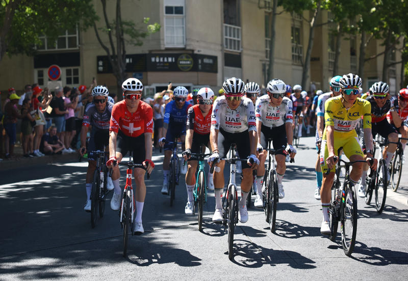 Tour de France Stage 16 LIVE, Split in the breakaway, Geraint Thomas' final Tour, 36 riders in the break, Vingegaard on breaking Pogacar, Milan's points jersey in danger, Original breakaway brought back, Lipowitz leads fight for final podium place, Weather check, 'You cannot hide' on Mont Ventoux - Jonas Vingegaard, Delettre in no-man's-land, Roglic at the back, UAE keep watch, Pogacar into the KOM lead?, Trio up the road, Attacks everywhere, Flag drop, Vingegaard willing to sacrifice second place to go for yellow, Van der Poel's exit continues mixed Tour for Alpecin-Deceuninck, Mathieu van der Poel forced to abandon Tour de France with pneumonia, Neutralised start, Stage 16 prediction, Stage 16 preview, Movers and shakers on GC, Tadej Pogacar - 'Beyond happiness', 'I was so happy I forgot to celebrate' - Tim Wellens, General classification after stage 15, Stage 15 results, Stage 15 report, Stage 16 start time, Stage 16 route map and profile, Stage 16 preview, Good morning