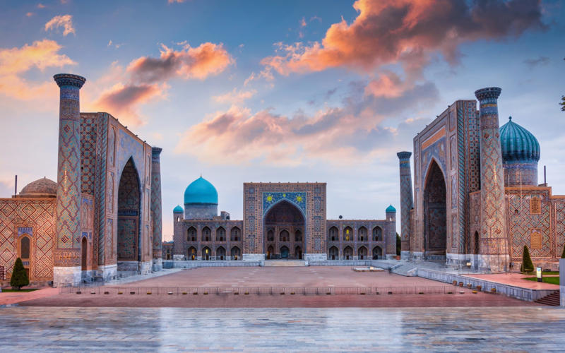 Turkmenistan: dystopia in the desert, Uzbekistan: shimmering Silk Road sites, Tajikistan: Rahmon is watching you, Kyrgyzstan: wild upland beauty, Kazakhstan: deep canyons and flat whites