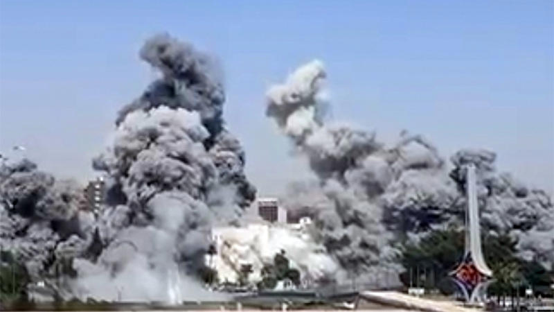 Both sides Netanyahu bombs Syria, By surprise, Three dead, Both sides, Tensions