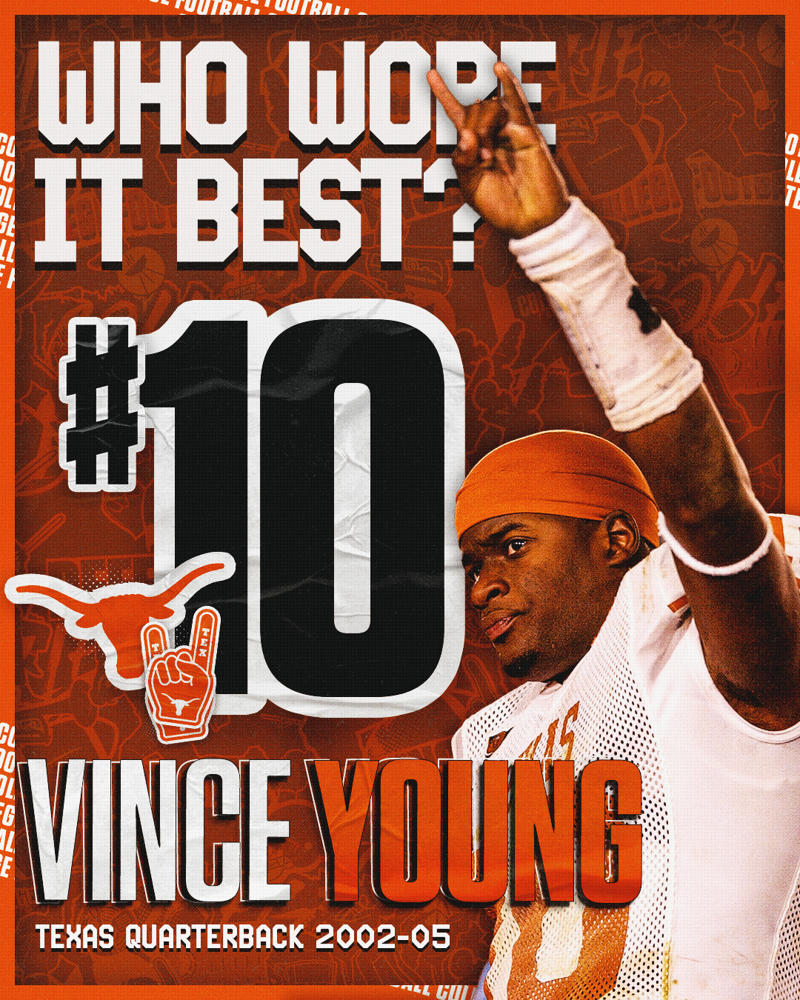 No. 1: Anthony Carter, WR, Michigan, No. 2: Charles Woodson, CB, Michigan, No. 3: Keyshawn Johnson, WR, USC, No. 4. Deshaun Watson, QB, Clemson, No. 5: Reggie Bush, RB, USC, No. 6: Baker Mayfield, QB, Oklahoma, No. 7: Danny Wuerffel, QB, Florida, No. 8: Davey O’Brien, QB, TCU, No. 9: Joe Burrow, QB, LSU, No. 10: Vince Young, QB, Texas, No. 11: Matt Leinart, QB, USC, No. 12: Travis Hunter, CB/WR, Colorado, No. 13: Dan Marino, QB, Pitt, No. 14: Ty Detmer, QB, BYU, No. 15: Tim Tebow, QB, Florida, No. 16: Peyton Manning, QB, Tennessee, No. 17: Charlie Ward, QB, Florida State, No. 18: Archie Manning, QB, Ole Miss, No. 19: Eric Dickerson, RB, SMU, No. 20: Earl Campbell, RB, Texas, No. 21: Barry Sanders, RB, Oklahoma State, No. 22: Mark Ingram, RB, Alabama, No. 23: Leroy Keyes, CB/RB, Purdue, No. 24: Nile Kinnick, HB, Iowa, No. 25: Fred Biletnikoff, WR, Florida State
