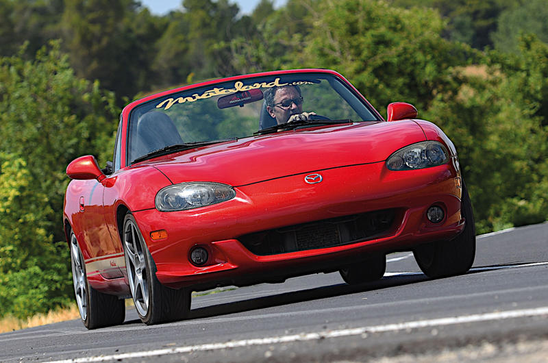 26. Mazda MX-5 (1998) 1. Mazda R360 (1960), 2. Mazda B-series (1961), 3. Mazda P360 Carol (1962), 4. Mazda Familia (1963), 5. Mazda B-series (1965), 6. Mazda Bongo (1966), 7. Mazda Luce (1966), 8. Mazda Cosmo Sport (1967), 9. Mazda Luce R130 (1969), 10. Mazda RX-2 (1970), 11. Mazda RX-3 (1971), 12. Mazda Chantez (1972), 13. Mazda RX-4 (1972), 14. Mazda RX-5 (1975), 15. Mazda RX-7 (1978), 16. Mazda 323 (1980), 17. Mazda MX-5 (1989), 18. Eunos Cosmo (1990), 19. Mazda 787B (1991), 20. Mazda MX-3 (1991), 21. Autozam AZ-1 (1992), 22. Mazda Xedos 6 (1992), 23. Mazda 323F (1993), 24. Mazda Bongo Friendee (1995), 25. Mazda Demio (1996), 26. Mazda MX-5 (1998)