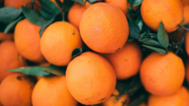 11. Oranges Enhance Skin Radiance 1. Sweet Potatoes Reduce Inflammation, 2. Sunflower Seeds Support Collagen Production, 3. Red Grapes Defend Against UV Damage, 4. Bell Peppers Brighten Complexion, 5. Green Tea Reduces Acne Flare-Ups, 6. Avocados Improve Skin Elasticity, 7. Walnuts Provide Essential Skin Nutrients, 8. Tomatoes Shield Skin From The Sun, 9. Fatty Fish Fight Skin Aging, 10. Broccoli Boosts Skin Immunity, 11. Oranges Enhance Skin Radiance, 12. Carrots Help Prevent Acne, 13. Turmeric Clears Skin Inflammation, 14. Kiwi Repairs Damaged Skin, 15. Blueberries Protect Against Premature Aging, 16. Dark Chocolate Hydrates Skin, 17. Mushrooms Improve Skin Tone, 18. Cucumber Soothes Irritated Skin, 19. Almonds Protect Against UV Damage, 20. Watermelon Helps With Hydration