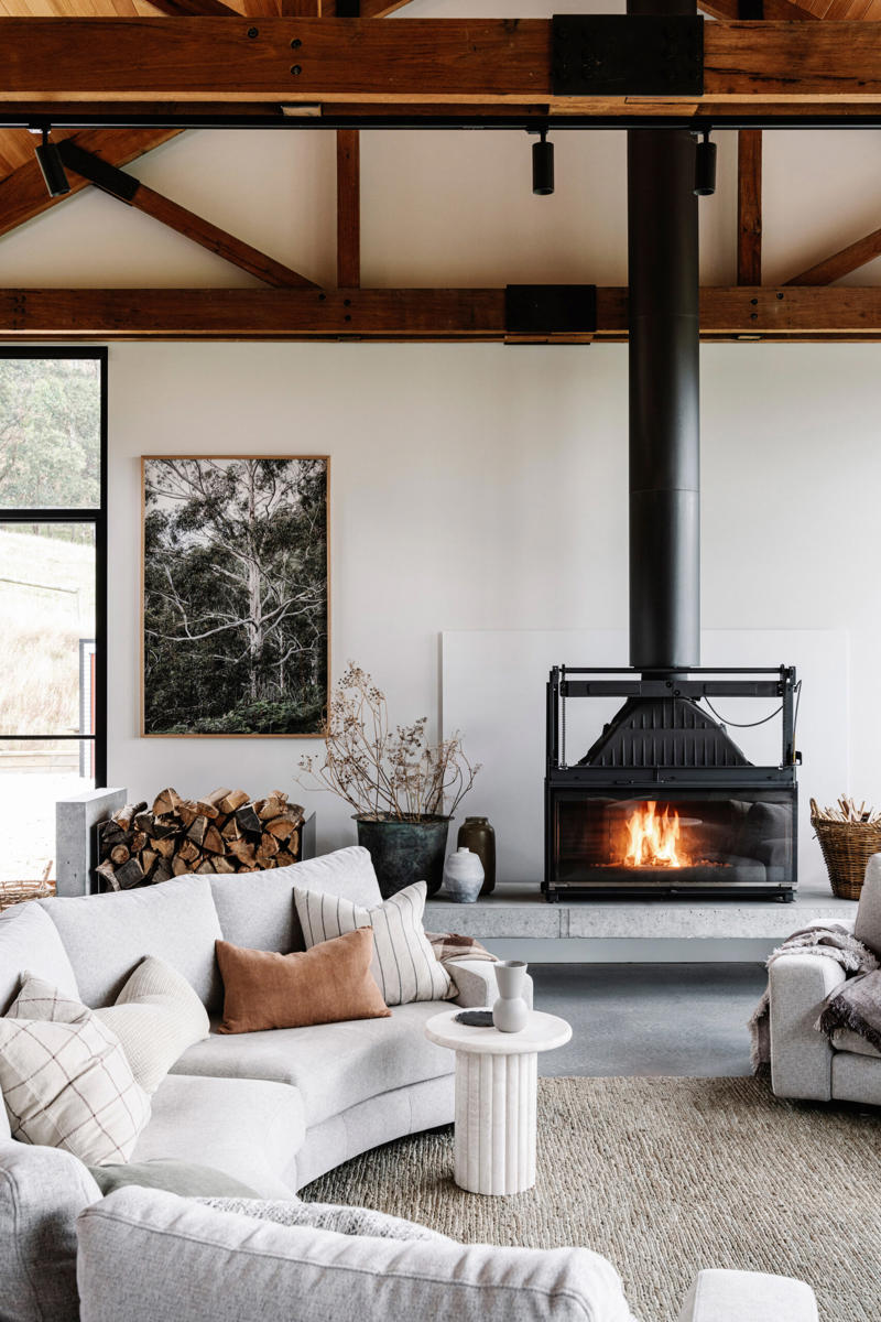 What are some of the key design elements of barn houses?, 26 modern barn house ideas to inspire, Two barn-style houses , The Little Red Barn , Port Farm , An eco-friendly family home , A West Gippsland barn house , The Barn at Rangeview , The classic barn-style house , The Byron Bay barn house , A Queensland pool house , The Highlands Black Barn , A cosy country farmhouse , Two barns on a biodynamic farm , A historic homestead in South Australian wine country , A modern Dutch-style barn , The Sir George , A barn-style home in the Wolgan Valley , A European-inspired shed , The über shed , Modern barn home , A barn conversion , An 1880s farmhouse , The Shed in Gerroa , Barn-style beach house , A barn house with waterfront views , A charming family barn home , A barn-style homestead , What is the difference between a barndo and barn-style house?, Are barn-style houses cheap to build?