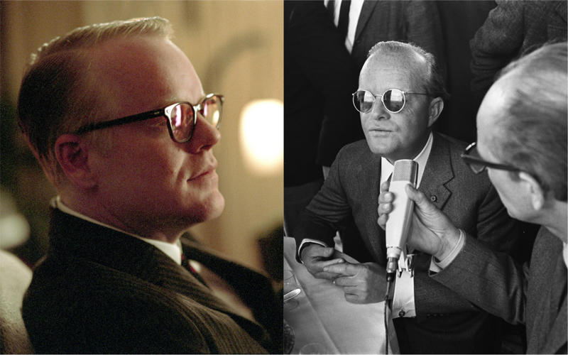 Selena Gomez as Linda Ronstadt, Eddie Redmayne as Stephen Hawking in 'The Theory of Everything', Meryl Streep as Margaret Thatcher in 'The Iron Lady', Taron Egerton as Elton John in 'Rocketman', Nicole Kidman as Virginia Woolf in 'The Hours', Anthony Hopkins as Pablo Picasso in 'Surviving Picasso', Jamal Woolard as The Notorious B.I.G in 'Notorious', John Goodman as Babe Ruth in 'The Babe', Taylor Kitsch as David Koresh in 'Waco', Michelle Williams as Marilyn Monroe in 'My Week With Marilyn', Denzel Washington as Malcolm X in 'Malcolm X', Joaquin Phoenix as Johnny Cash in 'Walk The Line', Robert Downey Jr. as Charlie Chaplin in 'Chaplin', Gary Oldman as Ludwig van Beethoven in 'Immortal Beloved', Ben Kingsley as Mahatma Gandhi in 'Gandhi', Walter Matthau as Albert Einstein in 'I.Q.', Demetrius Shipp as Tupac Shakur in 'All Eyez On Me', Philip Seymour Hoffman as Truman Capote in 'Capote', Renée Zellweger as Judy Garland in 'Judy', Christian Serratos as Selena Quintanilla in 'Selena', Clive Owen as Bill Clinton in 'Impeachment: American Crime Story', Teyana Taylor as Dionne Warwick, Evan Rachel Wood as Madonna in 'Weird: The Al Yankovic Story', Nicole Kidman as Lucille Ball in 'Being the Ricardos', Lily James as Pamela Anderson in 'Pam &amp; Tommy', Kingsley Ben-Adir as Barack Obama in 'A Higher Loyalty'