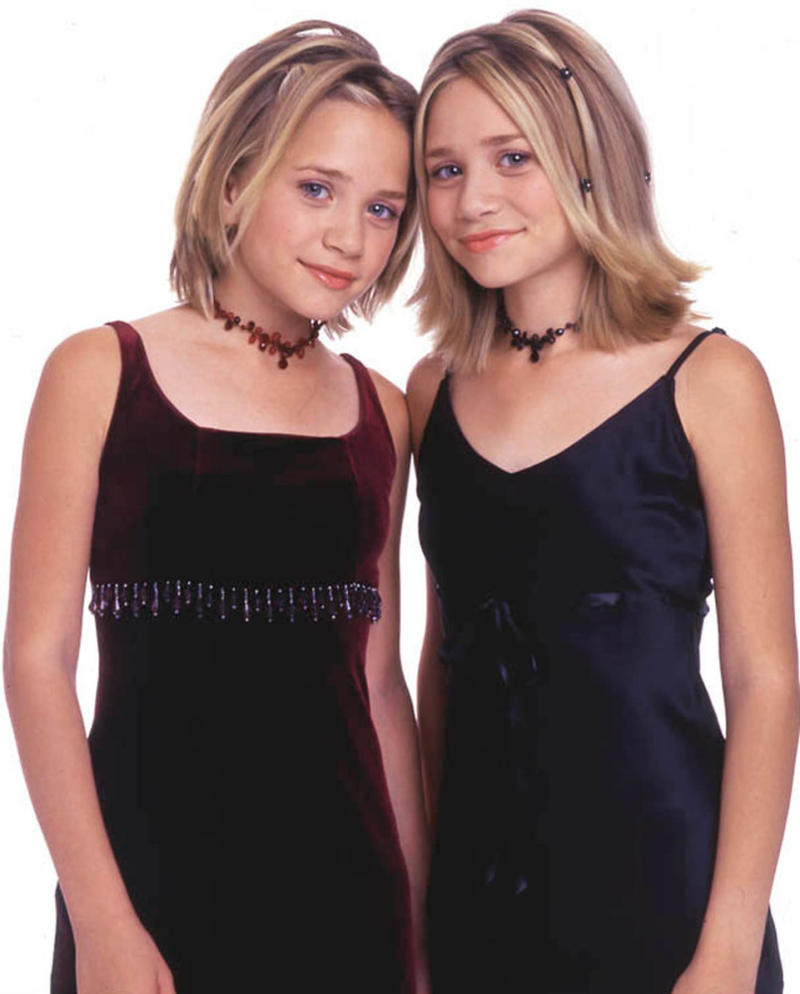Mary-Kate and Ashley Olsen '90s fashion icons: then and now, Gwen Stefani, Sarah Jessica Parker, Backstreet Boys, Christina Aguilera, Spice Girls, Courtney Love, Mary-Kate and Ashley Olsen, Will Smith, Karyn Parsons, Gabrielle Union, Lisa Bonet, Alicia Silverstone, Brandy Norwood, Drew Barrymore, Naomi Campbell, Liv Tyler, Winona Ryder, Jennifer Aniston, Jennifer Anniston, Uma Thurman, Christina Applegate, Claire Danes, Kate Moss, Fiona Apple, Janet Jackson