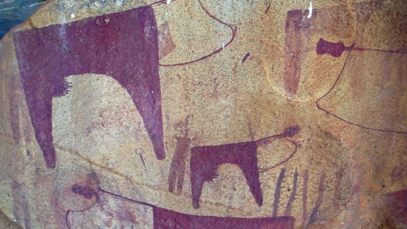 9. Laas Geel Cattle Paintings 1. Kapova Cave Bison, 2. El Castillo’s Red D iscs, 3. Sulawesi Pig, 4. Lascaux’s Great Hall Of The Bulls, 5. Bhimbetka Dancing Figures, 6. Altamira Bison Herd, 7. Tassili n’Ajjer Martians, 8. Magura Cave’s Solar Calendar, 9. Laas Geel Cattle Paintings, 10. Cueva De Las Manos, 11. Apollo 11 Cave Stones, 12. Tadrart Acacus Giraffes, 13. Fumane Cave Red Dot, 14. La Pasiega Quadrangular Symbols, 15. Pech Merle Spotted Horses, 16. Nawarla Gabarnmang Charcoal Figures, 17. Nerja Cave Seals, 18. Cosquer Cave Horses, 19. Chauvet Cave Lions, 20. Serra Da Capivara Human Scenes