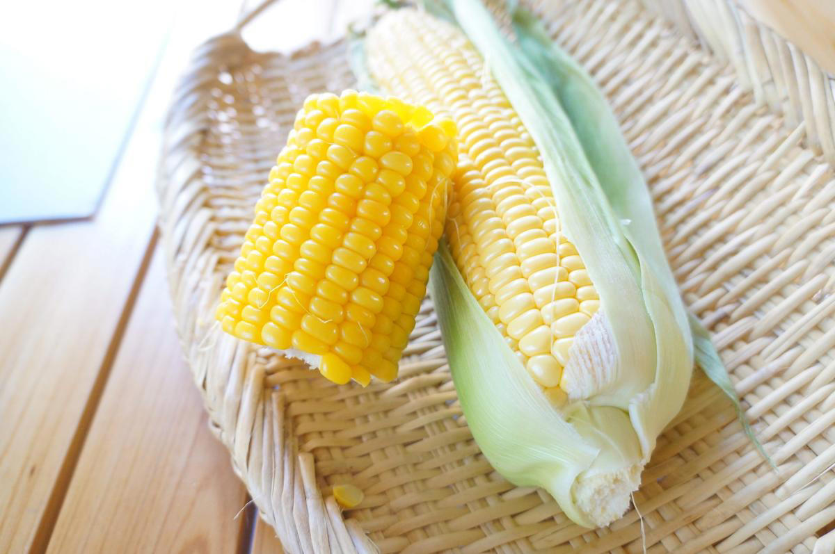 おいしいとうもろこしの選び方, 鮮度をキープする簡単な保存方法, とうもろこしの茹で方〜フライパン編〜, とうもろこしの茹で方〜電子レンジ編〜, フライパンと電子レンジ。加熱具合を比較すると…, 食べきれなかったときの保存方法, 夏ならではの味。茹でたてのとうもろこしにかぶりつこう！