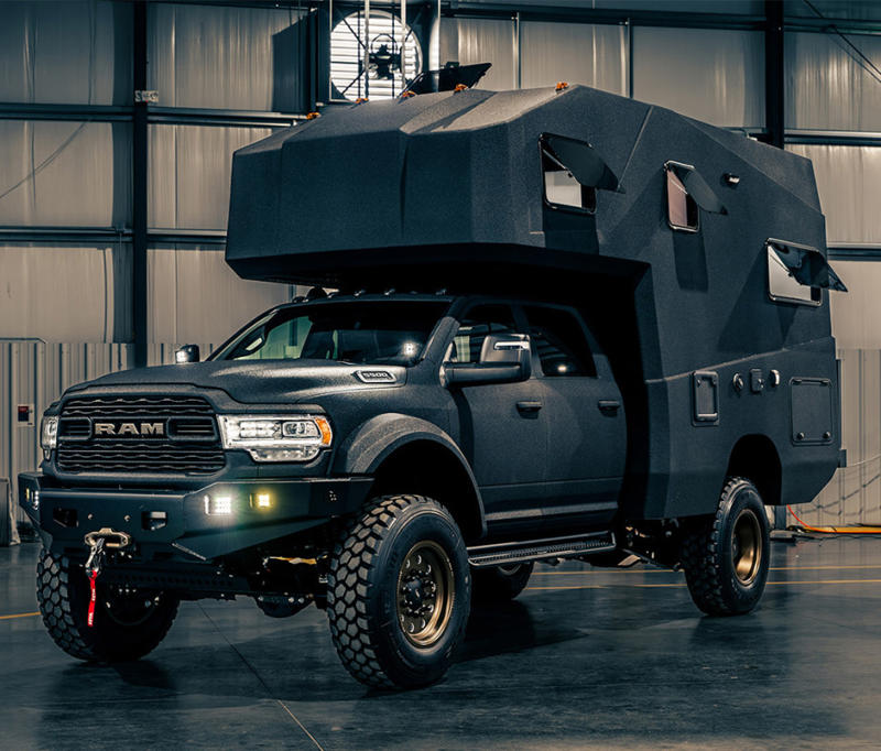 Best Off-Road Camper Overall: Krug Bedrock XT2, Best Large Off-Road Trailer: Bruder EXP-8, Best Pickup-Based Off-Road Camper: 27North Trekker, Best Off-Road Camper Van: Rogue Vans Legends Rally, Best Off-Road Camper Pop-Up: Rossmönster Baja Plus, Best Small Off-Road Trailer: Mammoth Overland TL Genesis Edition, Best Off-Road Teardrop Trailer: Escapod Topo2 MTB
