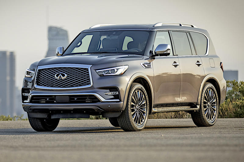 Infiniti: 5.6 litres Citroen: 3.0 litres, Subaru: 3.6 litres, Acura: 3.7 litres, Honda: 3.9 litres, Volvo: 4.4 litres, Lancia: 4.9 litres, Land Rover: 5.0 litres, Infiniti: 5.6 litres, Nissan: 5.6 litres, Lexus: 5.7 litres, Toyota: 5.7 litres, Porsche: 5.7 litres, Opel: 6.0 litres, Jaguar: 6.0 litres, Maserati: 6.0 litres, Saab: 6.0 litres, Volkswagen: 6.0 litres, McLaren: 6.1 litres, Vauxhall: 6.2 litres, Alfa Romeo: 6.3 litres, Audi: 6.3 litres, Ferrari: 6.5 litres, Lamborghini: 6.5 litres, AMC: 6.6 litres, Hummer: 6.6 litres, BMW: 6.75 litres, Fiat: 6.8 litres, Aston Martin: 7.3 litres, Buick: 7.5 litres, Ford: 7.5 litres, Oldsmobile: 7.5 litres, Pontiac: 7.5 litres, Lincoln: 7.6 litres, Mercedes-Benz: 7.7 litres, Rolls-Royce: 7.7 litres, Bentley: 8.0 litres, Chevrolet: 8.1 litres, Cadillac: 8.2 litres, Chrysler/Dodge: 8.4 litres, Renault: 9.1 litres, Peugeot: 11.1 litres, Bugatti: 12.8 litres