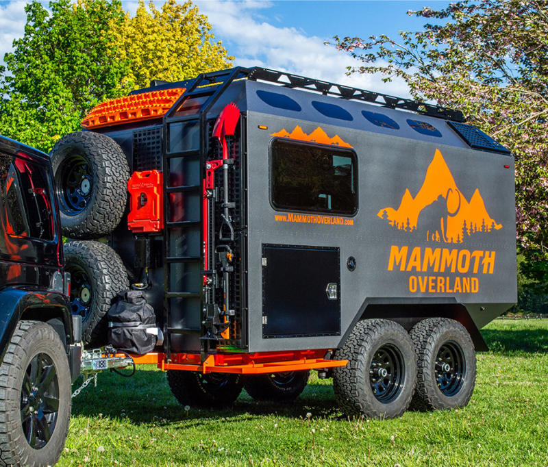 Best Off-Road Camper Overall: Krug Bedrock XT2, Best Large Off-Road Trailer: Bruder EXP-8, Best Pickup-Based Off-Road Camper: 27North Trekker, Best Off-Road Camper Van: Rogue Vans Legends Rally, Best Off-Road Camper Pop-Up: Rossmönster Baja Plus, Best Small Off-Road Trailer: Mammoth Overland TL Genesis Edition, Best Off-Road Teardrop Trailer: Escapod Topo2 MTB