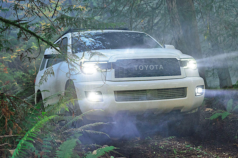 Toyota: 5.7 litres Citroen: 3.0 litres, Subaru: 3.6 litres, Acura: 3.7 litres, Honda: 3.9 litres, Volvo: 4.4 litres, Lancia: 4.9 litres, Land Rover: 5.0 litres, Infiniti: 5.6 litres, Nissan: 5.6 litres, Lexus: 5.7 litres, Toyota: 5.7 litres, Porsche: 5.7 litres, Opel: 6.0 litres, Jaguar: 6.0 litres, Maserati: 6.0 litres, Saab: 6.0 litres, Volkswagen: 6.0 litres, McLaren: 6.1 litres, Vauxhall: 6.2 litres, Alfa Romeo: 6.3 litres, Audi: 6.3 litres, Ferrari: 6.5 litres, Lamborghini: 6.5 litres, AMC: 6.6 litres, Hummer: 6.6 litres, BMW: 6.75 litres, Fiat: 6.8 litres, Aston Martin: 7.3 litres, Buick: 7.5 litres, Ford: 7.5 litres, Oldsmobile: 7.5 litres, Pontiac: 7.5 litres, Lincoln: 7.6 litres, Mercedes-Benz: 7.7 litres, Rolls-Royce: 7.7 litres, Bentley: 8.0 litres, Chevrolet: 8.1 litres, Cadillac: 8.2 litres, Chrysler/Dodge: 8.4 litres, Renault: 9.1 litres, Peugeot: 11.1 litres, Bugatti: 12.8 litres