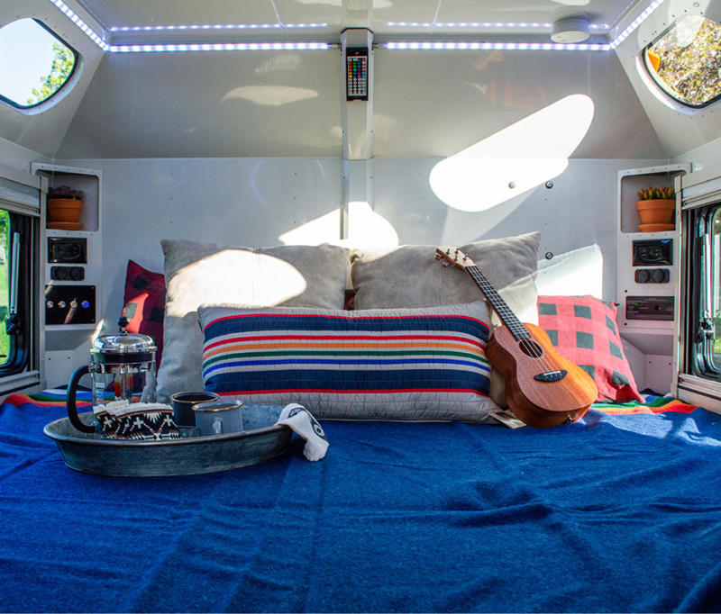 Best Off-Road Camper Overall: Krug Bedrock XT2, Best Large Off-Road Trailer: Bruder EXP-8, Best Pickup-Based Off-Road Camper: 27North Trekker, Best Off-Road Camper Van: Rogue Vans Legends Rally, Best Off-Road Camper Pop-Up: Rossmönster Baja Plus, Best Small Off-Road Trailer: Mammoth Overland TL Genesis Edition, Best Off-Road Teardrop Trailer: Escapod Topo2 MTB