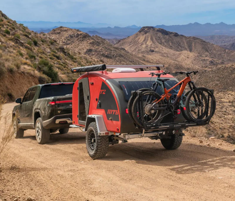 Best Off-Road Camper Overall: Krug Bedrock XT2, Best Large Off-Road Trailer: Bruder EXP-8, Best Pickup-Based Off-Road Camper: 27North Trekker, Best Off-Road Camper Van: Rogue Vans Legends Rally, Best Off-Road Camper Pop-Up: Rossmönster Baja Plus, Best Small Off-Road Trailer: Mammoth Overland TL Genesis Edition, Best Off-Road Teardrop Trailer: Escapod Topo2 MTB