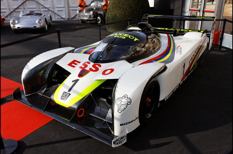7. Peugeot 905 Supercopter 1. Ferrari F50 GT, 2. Alfa Romeo 164 ProCar, 3. Porsche LMP2000, 4. Venturi Heritage GT3, 5. Koenigsegg CCGT, 6. Alpine A350, 7. Peugeot 905 Supercopter, 8. Nissan P35, 9. Nissan R383, 10. Toyota 7 (578A), 11. Alfa Romeo SE048SP, 12. Ferrari 637, 13. Shelby Turbine, 14. Jaguar XJ13, 15. Alfa Romeo Tipo 512, 16. Lotus 88, 17. Williams FW07D, 18. Porsche 360 Cisitalia, 19. Sauber C292, 20. Cosworth F1 car, 21. March 2-4-0, 22. Dome F105, 23. Dams GD-01