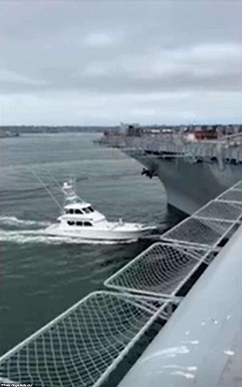 San Diego boat captain slams into US warship