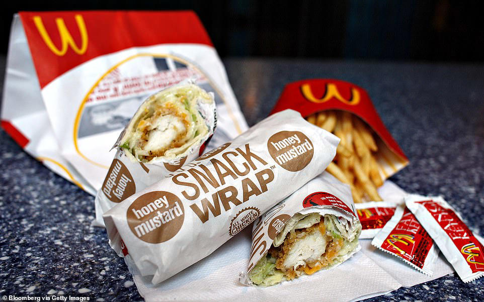 2. The Return of the Beloved Snack Wraps 1. Spicy McMuffin Breakfast Sandwiches, 2. The Return of the Beloved Snack Wraps, 3. Blueberry & Crème Pie, 4. The New Daily Double, 5. Hershey’s S’mores McFlurry Is Here