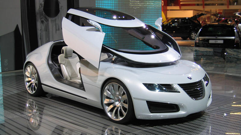 20. Saab Aero-X 1. Ford GT90, 2. Dodge Copperhead, 3. Ferrari Mythos, 4. Audi Avus Quattro, 5. Aston Martin Bulldog, 6. Mercedes-Benz C112, 7. BMW Nazca C2, 8. Cadillac Sixteen, 9. Yamaha OX99-11, 10. Ferrari 512S Modulo, 11. Buick Avista, 12. Chrysler ME Four-Twelve, 13. Mitsubishi Concept-RA, 14. Lamborghini Estoque, 15. Hyundai N Vision 74, 16. Dome Zero, 17. Chrysler Atlantic, 18. Audi Quattro, 19. BMW GINA, 20. Saab Aero-X