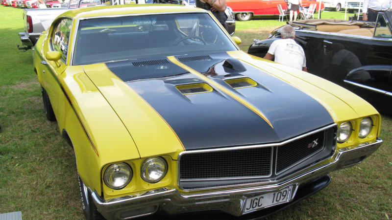 3. 1970 Buick GSX Stage 1 2. 1970 Dodge Coronet R/T Convertible, 3. 1970 Buick GSX Stage 1, 4. 1967 Chevrolet Camaro Z/28 Convertible, 7. 1970 Chevrolet Chevelle SS 454 LS6 Convertible, 9. 1969 AMC AMX/3, 10. 1970 Oldsmobile 442 W-30 Convertible, 12. 1964 Ford Thunderbolt, 13. 1968 Dodge Charger R/T HEMI, 14. 1970 Mercury Cougar Eliminator Boss 302, 15. 1970 Plymouth Superbird 440 Six-Pack, 17. 1965 Pontiac Catalina 2+2 Convertible, 18. 1969 Shelby GT500 Convertible, 19. 1966 Chevrolet Biscayne L72 427, 20. 1967 Dodge Dart GT 383