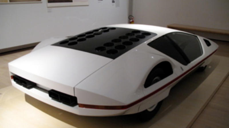 10. Ferrari 512S Modulo 1. Ford GT90, 2. Dodge Copperhead, 3. Ferrari Mythos, 4. Audi Avus Quattro, 5. Aston Martin Bulldog, 6. Mercedes-Benz C112, 7. BMW Nazca C2, 8. Cadillac Sixteen, 9. Yamaha OX99-11, 10. Ferrari 512S Modulo, 11. Buick Avista, 12. Chrysler ME Four-Twelve, 13. Mitsubishi Concept-RA, 14. Lamborghini Estoque, 15. Hyundai N Vision 74, 16. Dome Zero, 17. Chrysler Atlantic, 18. Audi Quattro, 19. BMW GINA, 20. Saab Aero-X