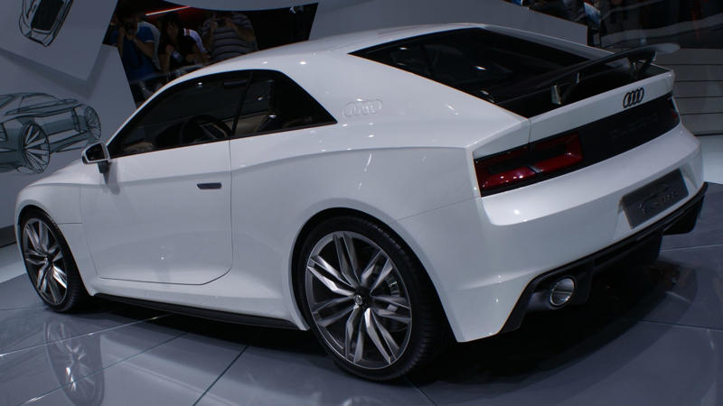 18. Audi Quattro 1. Ford GT90, 2. Dodge Copperhead, 3. Ferrari Mythos, 4. Audi Avus Quattro, 5. Aston Martin Bulldog, 6. Mercedes-Benz C112, 7. BMW Nazca C2, 8. Cadillac Sixteen, 9. Yamaha OX99-11, 10. Ferrari 512S Modulo, 11. Buick Avista, 12. Chrysler ME Four-Twelve, 13. Mitsubishi Concept-RA, 14. Lamborghini Estoque, 15. Hyundai N Vision 74, 16. Dome Zero, 17. Chrysler Atlantic, 18. Audi Quattro, 19. BMW GINA, 20. Saab Aero-X