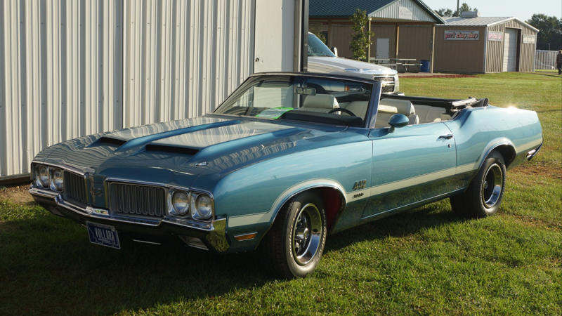 10. 1970 Oldsmobile 442 W-30 Convertible 2. 1970 Dodge Coronet R/T Convertible, 3. 1970 Buick GSX Stage 1, 4. 1967 Chevrolet Camaro Z/28 Convertible, 7. 1970 Chevrolet Chevelle SS 454 LS6 Convertible, 9. 1969 AMC AMX/3, 10. 1970 Oldsmobile 442 W-30 Convertible, 12. 1964 Ford Thunderbolt, 13. 1968 Dodge Charger R/T HEMI, 14. 1970 Mercury Cougar Eliminator Boss 302, 15. 1970 Plymouth Superbird 440 Six-Pack, 17. 1965 Pontiac Catalina 2+2 Convertible, 18. 1969 Shelby GT500 Convertible, 19. 1966 Chevrolet Biscayne L72 427, 20. 1967 Dodge Dart GT 383