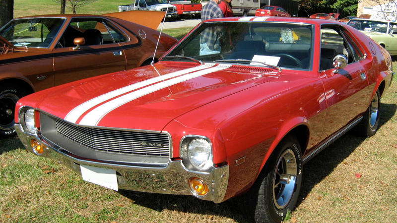 9. 1969 AMC AMX/3 2. 1970 Dodge Coronet R/T Convertible, 3. 1970 Buick GSX Stage 1, 4. 1967 Chevrolet Camaro Z/28 Convertible, 7. 1970 Chevrolet Chevelle SS 454 LS6 Convertible, 9. 1969 AMC AMX/3, 10. 1970 Oldsmobile 442 W-30 Convertible, 12. 1964 Ford Thunderbolt, 13. 1968 Dodge Charger R/T HEMI, 14. 1970 Mercury Cougar Eliminator Boss 302, 15. 1970 Plymouth Superbird 440 Six-Pack, 17. 1965 Pontiac Catalina 2+2 Convertible, 18. 1969 Shelby GT500 Convertible, 19. 1966 Chevrolet Biscayne L72 427, 20. 1967 Dodge Dart GT 383