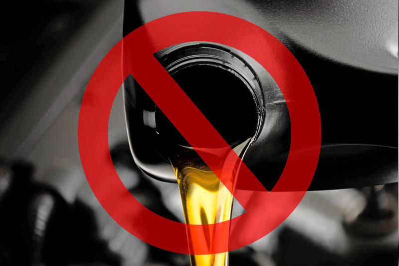 Motor oil Make safety a priority, Aerosol cans, Batteries, Motor oil, Construction debris, Fluorescent light bulbs