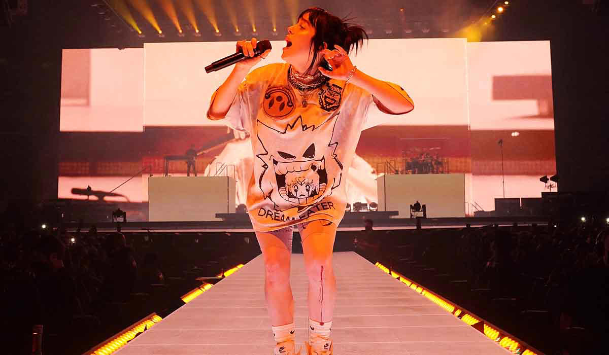 Who is the support act?, What time do doors open?, Will there be non-vegan food served in the venue?, Do we know what songs Billie Eilish will perform during the show?, How to get to and from the 3Arena?, Anything else fans need to know?