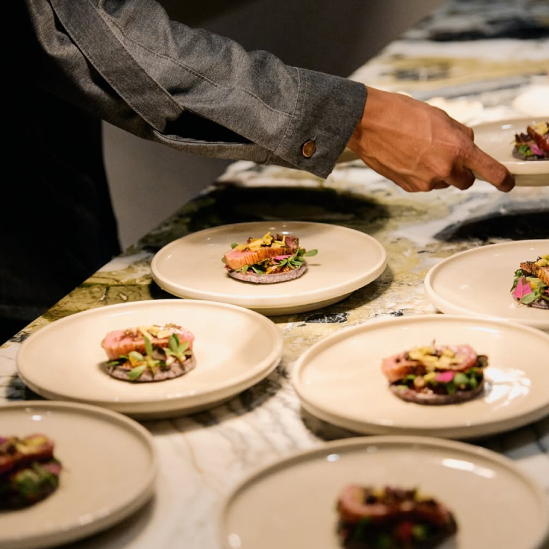 Quintonil – Mexico City, Mexico A world tour in 10 dishes, Disfrutar – Barcelona, Spain, Asador Etxebarri – Atxondo, Spain, Table by Bruno Verjus – Paris, France, DiverXO – Madrid, Spain, Maido – Lima, Peru, Atomix – New York, USA, Quintonil – Mexico City, Mexico, Alchemist – Copenhagen, Denmark, Gaggan Anand – Bangkok, Thailand