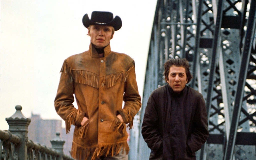 #1: Manhattan (1979), #3: Saturday Night Fever (1977), #4: Midnight Cowboy (1969), #6: Inside Llewyn Davis (2013), #7: The French Connection (1971), #9: Serpico (1973), #10: Taxi Driver (1976), #12: West Side Story (1961), #13: When Harry Met Sally (1989), #15: Hannah and Her Sisters (1986), #16: Frances Ha (2012), #18: My Dinner with Andre (1981), #19: A Bronx Tale (1993), #21: Mean Streets (1973), #22: Dog Day Afternoon (1975), #24: After Hours (1985), #25: Breakfast at Tiffany’s (1961)