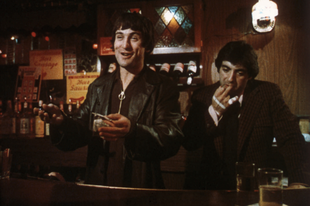 #1: Manhattan (1979), #3: Saturday Night Fever (1977), #4: Midnight Cowboy (1969), #6: Inside Llewyn Davis (2013), #7: The French Connection (1971), #9: Serpico (1973), #10: Taxi Driver (1976), #12: West Side Story (1961), #13: When Harry Met Sally (1989), #15: Hannah and Her Sisters (1986), #16: Frances Ha (2012), #18: My Dinner with Andre (1981), #19: A Bronx Tale (1993), #21: Mean Streets (1973), #22: Dog Day Afternoon (1975), #24: After Hours (1985), #25: Breakfast at Tiffany’s (1961)