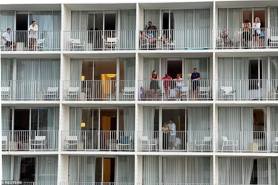 Americans evacuate to higher ground as tsunami alarm sounds